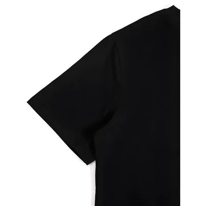New unisex round-neck graphic T-shirt, 100%25 cotton, vibrant patterns, soft and comfortable, perfect for men's spring and summer short-sleeve street style.