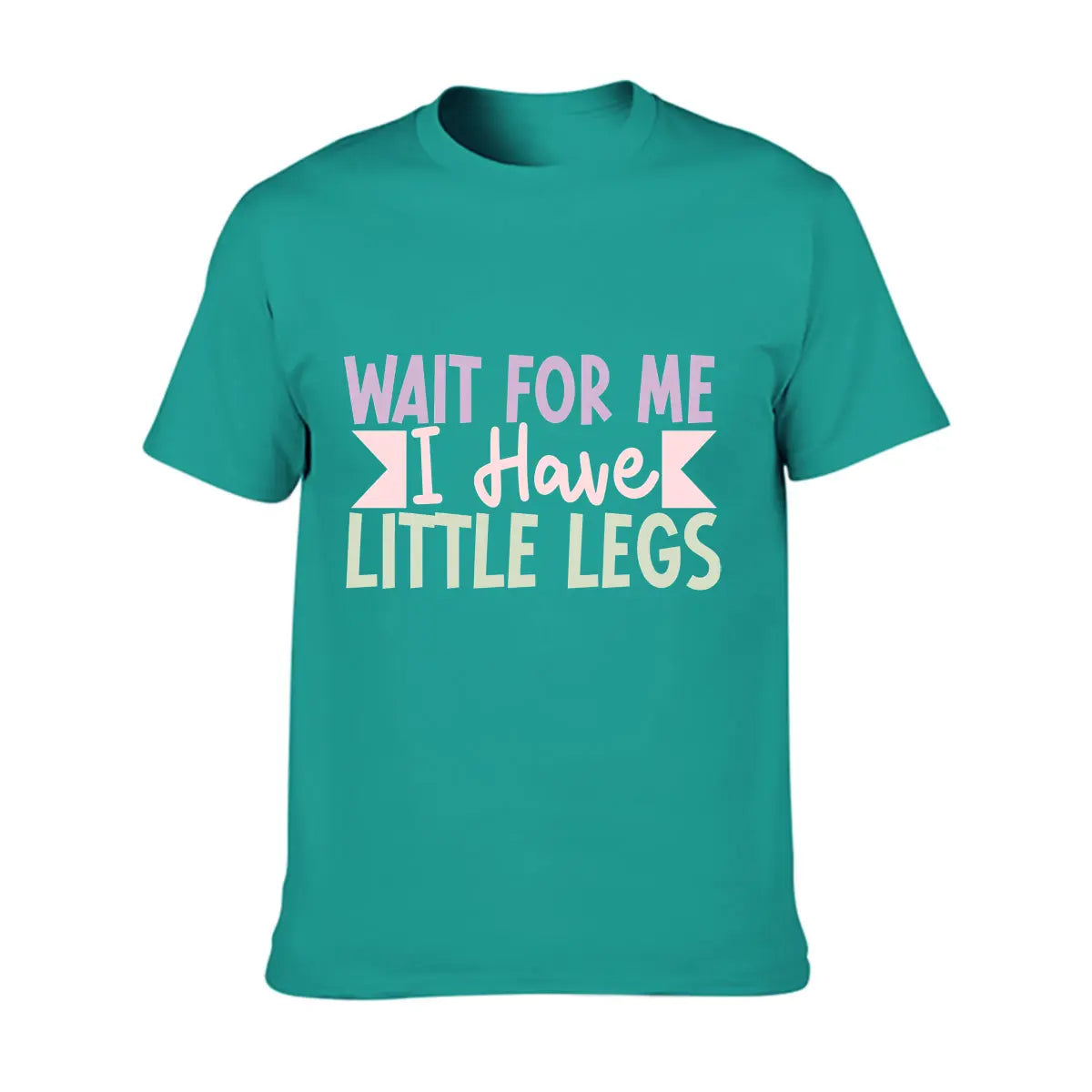 Men's Wait for Me I Have Little Legs Funny Sarcasm T-Shirt - Ultra Soft Cotton, Breathable & Moisture Wicking, Comfort Fit Crew Neck Tee - Ideal Gift for Patient Men, Breathable Comfort Top