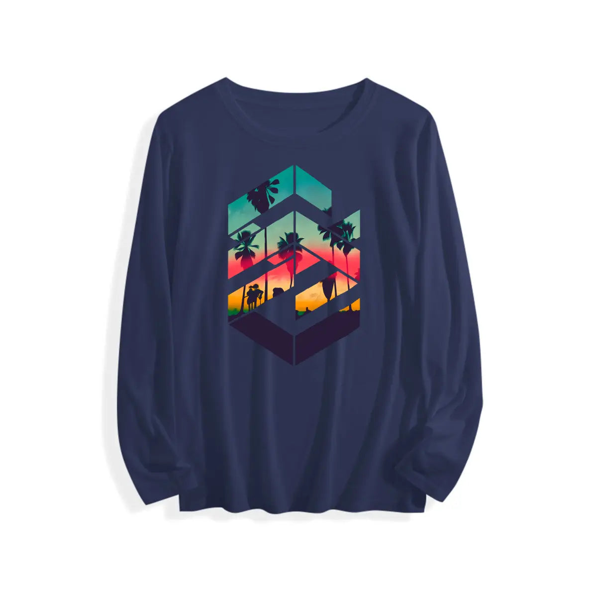 Men'S Summer Short Sleeve Printed T-shirt, Plus Size