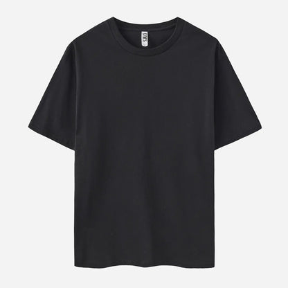 T-shirt Classic black and white combination Unisex | Soft and comfortable Solid color Crew neck Short sleeve Everyday wear Regular fit Northwest style 2026 Spring men's and women's clothing