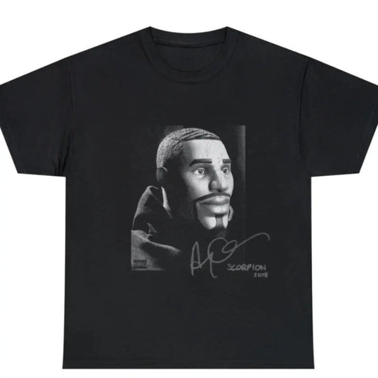 Scorpion x Fortnite Tee, Funny Merch Graphic T-Shirt , Unisex Shirt, Top Menswear Underwear Streetwear Tropical Shortsleeve Crewneck T-Shirt Black Casual