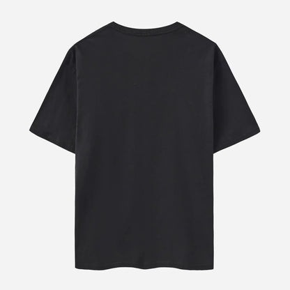 T-shirt Classic black and white combination Unisex | Soft and comfortable Solid color Crew neck Short sleeve Everyday wear Regular fit Northwest style 2026 Spring men's and women's clothing