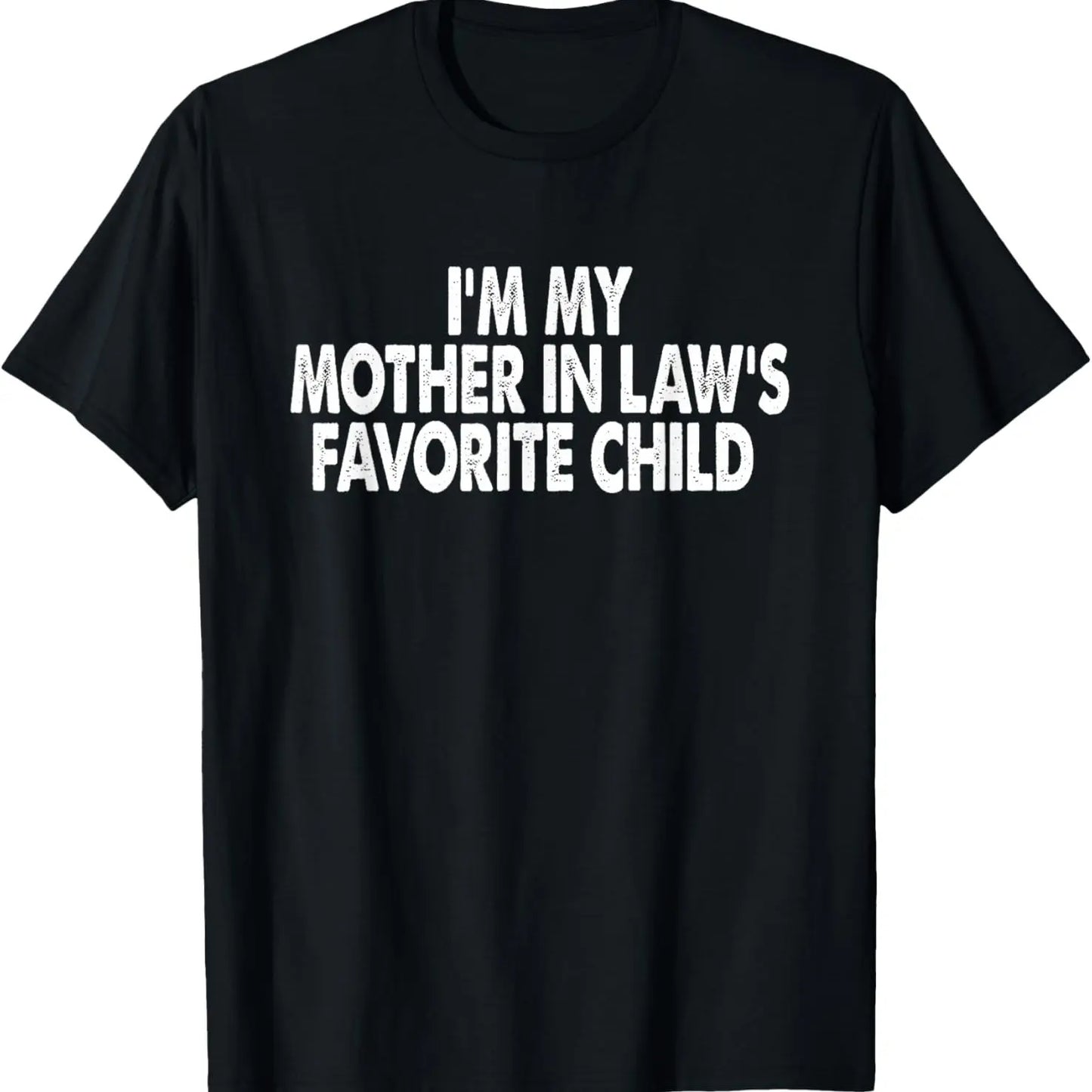 Funny Moms Favorite Son Daughter I'm Mom's Favorite T-Shirt Golf Gift T-Shirt For Men and Women