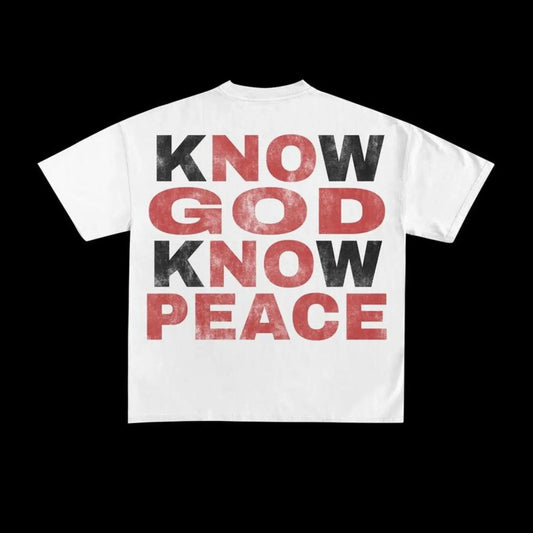 Discover Divine Understanding and Inner Peace with Inspirational Religious Graphic T-Shirt for Women