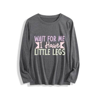 Men's Wait for Me I Have Little Legs Funny Sarcasm T-Shirt - Ultra Soft Cotton, Breathable & Moisture Wicking, Comfort Fit Crew Neck Tee - Ideal Gift for Patient Men, Breathable Comfort Top