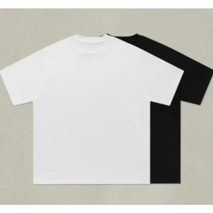 I need a T-shirt with the "Bad Guy Hug" printed on it, a versatile short sleeve, and a loose fit