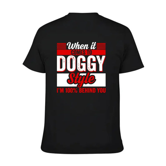 When It Comes To Style T-shirt, Printed Letter Crewneck Back Sided T-shirts, Shirt, Vintage Shirt, Retro Graphic Tees