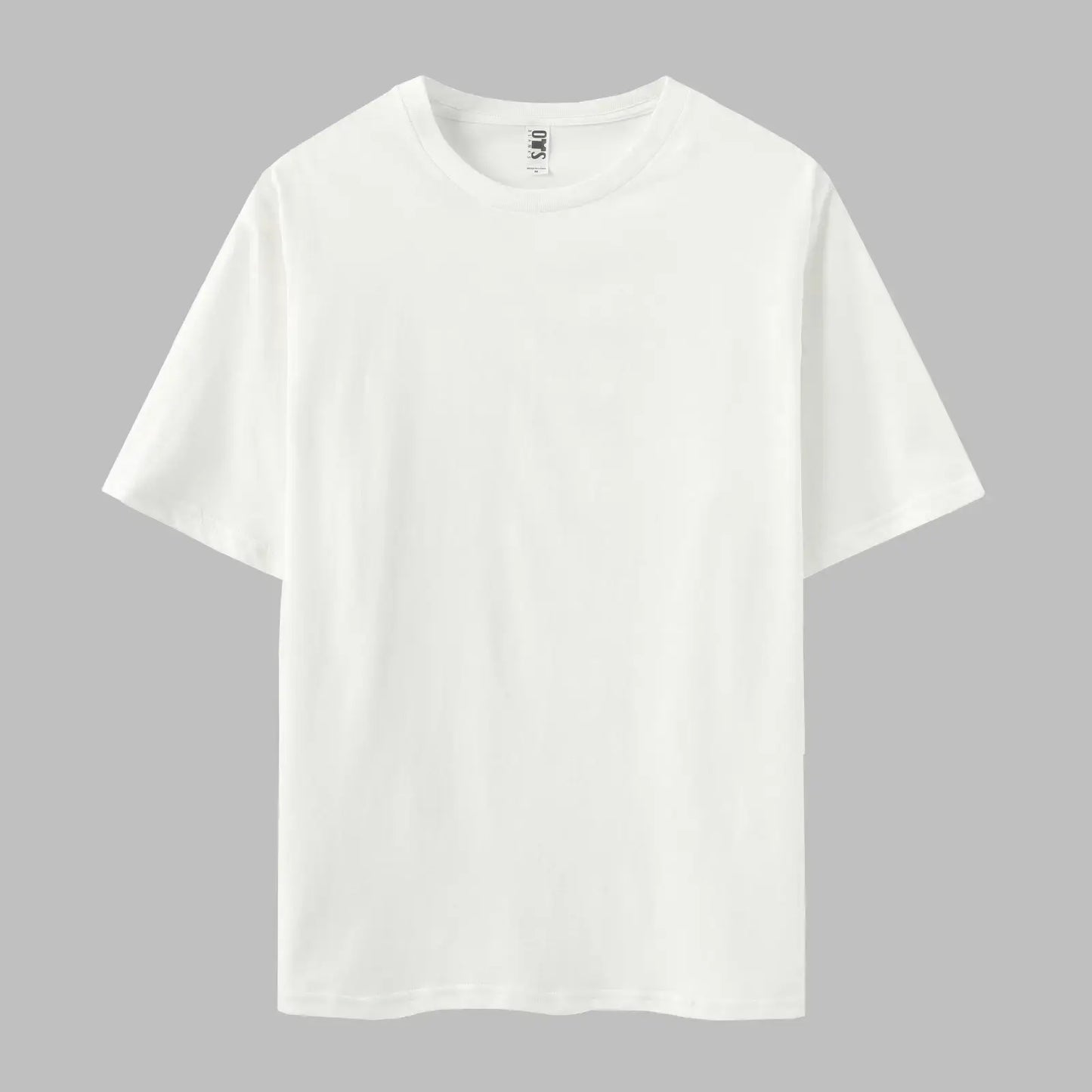 T-shirt Classic black and white combination Unisex | Soft and comfortable Solid color Crew neck Short sleeve Everyday wear Regular fit Northwest style 2026 Spring men's and women's clothing