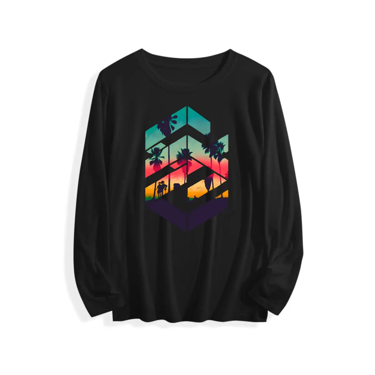 Men'S Summer Short Sleeve Printed T-shirt, Plus Size