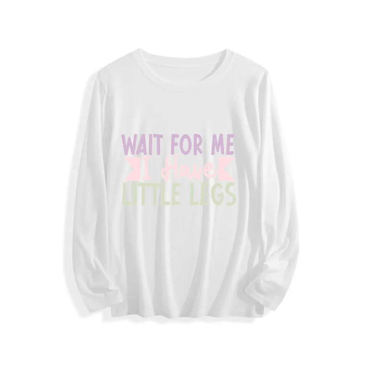Men's Wait for Me I Have Little Legs Funny Sarcasm T-Shirt - Ultra Soft Cotton, Breathable & Moisture Wicking, Comfort Fit Crew Neck Tee - Ideal Gift for Patient Men, Breathable Comfort Top