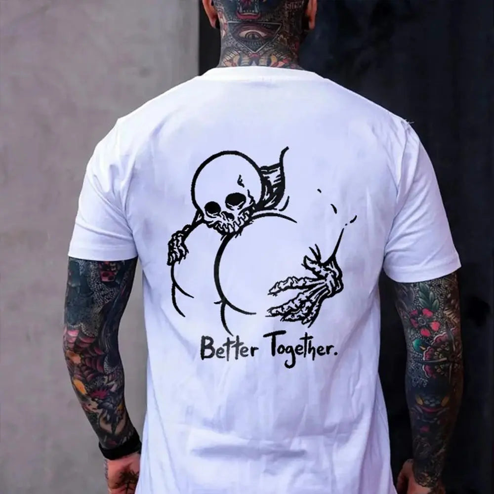 Unisex Summer outfits men streetwear 80s 90s graphic tees funny tshirt men gifts