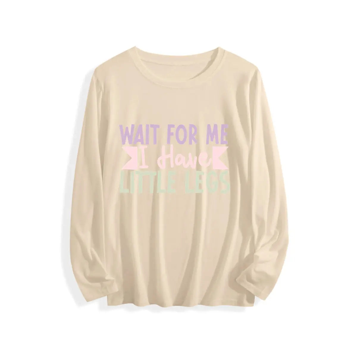 Men's Wait for Me I Have Little Legs Funny Sarcasm T-Shirt - Ultra Soft Cotton, Breathable & Moisture Wicking, Comfort Fit Crew Neck Tee - Ideal Gift for Patient Men, Breathable Comfort Top