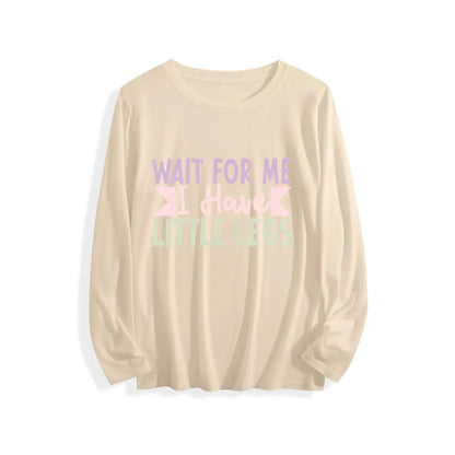 Men's Wait for Me I Have Little Legs Funny Sarcasm T-Shirt - Ultra Soft Cotton, Breathable & Moisture Wicking, Comfort Fit Crew Neck Tee - Ideal Gift for Patient Men, Breathable Comfort Top