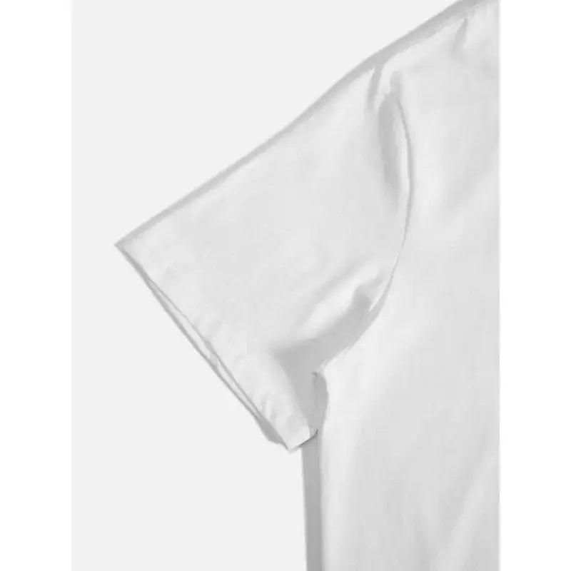 T-shirt Classic black and white combination Unisex | Soft and comfortable Solid color Crew neck Short sleeve Everyday wear Regular fit Northwest style 2026 Spring men's and women's clothing