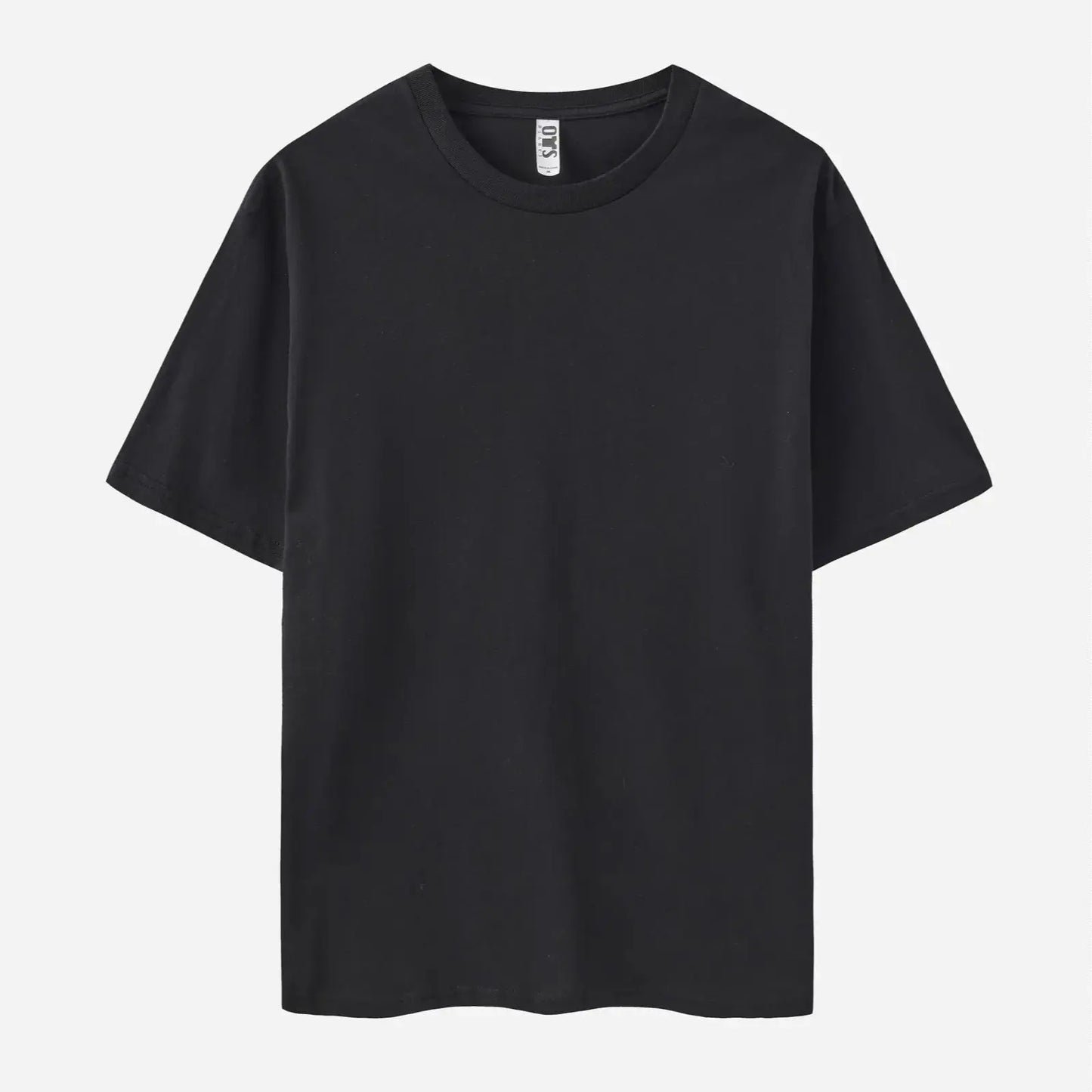 T-shirt Classic black and white combination Unisex | Soft and comfortable Solid color Crew neck Short sleeve Everyday wear Regular fit Northwest style 2026 Spring men's and women's clothing