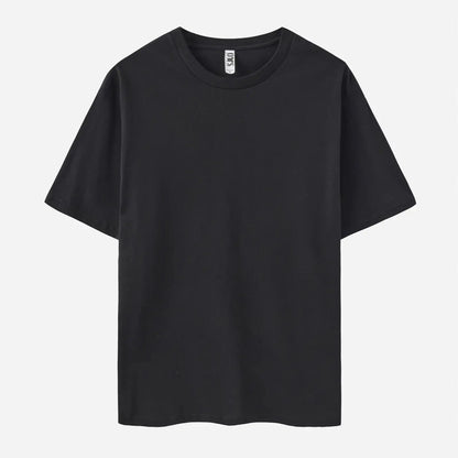 T-shirt Classic black and white combination Unisex | Soft and comfortable Solid color Crew neck Short sleeve Everyday wear Regular fit Northwest style 2026 Spring men's and women's clothing