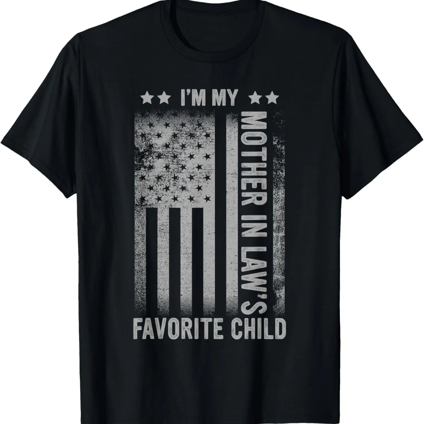 Funny Moms Favorite Son Daughter I'm Mom's Favorite T-Shirt Golf Gift T-Shirt For Men and Women